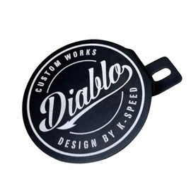 Diablo Custom Works Horn Cover DX017 Anniversary Decorative Horn Cover for Honda DAX125 ST125 JB04