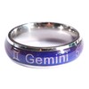 ACCHEN Mood Rings 12 Constellation Changing Color Emotion Feeling Finger