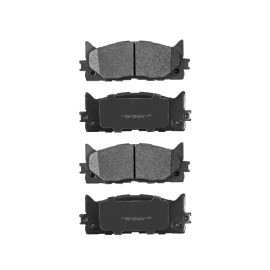 ACB ZONE Front & Rear Ceramic Brake Pads w/ Hardware For 2007 - 2017 Toyota Camry