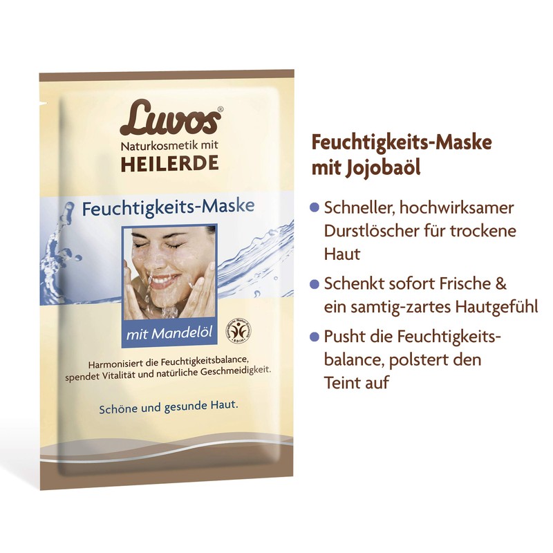 Luvos Moisture Face Mask 2 x 7.5 ml (Pack of