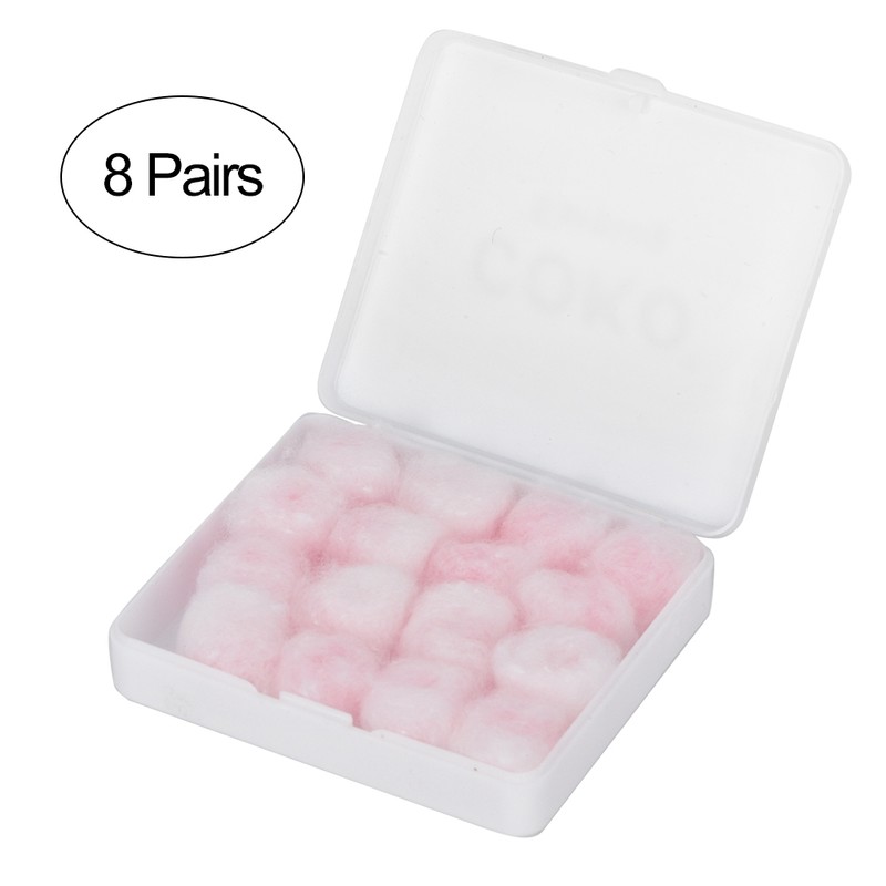 Wax Cotton Noise Reduction Waterproof Earplugs Adault Child Hearing Protection