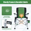 Camping Chair for Adults,Portable Folding Lawn Chair for Outside,Heavy Duty