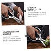 Alipis Ergonomic Metal Scissors Kitchen Shears Set Stainless Steel Shears