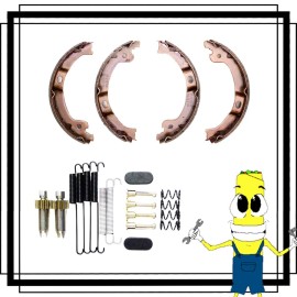 OASB Parking Emergency Brake Shoe Hardware Kit for Dodge Grand Caravan 2001-2006