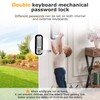 New Upgrade Double Sided Keypad Door Lock with Adjustable Deadlatch