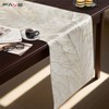 FAVE Gold Table Runner 35.5 Inches Dining Table Runner Waterproof