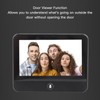 for TUYA Digital Door Viewer 1080P APP Monitoring Wide View