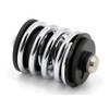 London Craftwork Firm Suspension incl Disc & Titanium Bolt Full Set for BROMPTON Silver