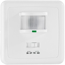 Revolt Automatic Light Switch with Motion Sensor & Sound Sensor