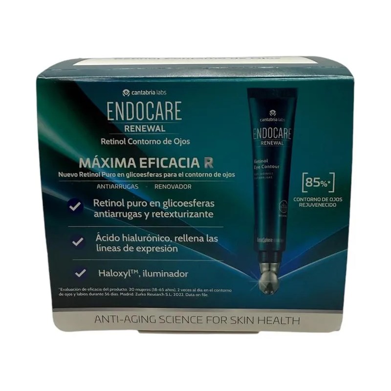 Kit Endocaré Retinol Contorno De Ojos 12 Pz De 2ml