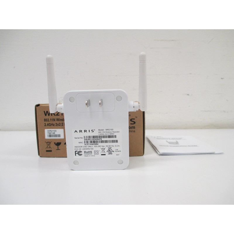 ARRIS WR2100 802.11N Wireless Repeater 2.4GHz 2x2:2 MIMO