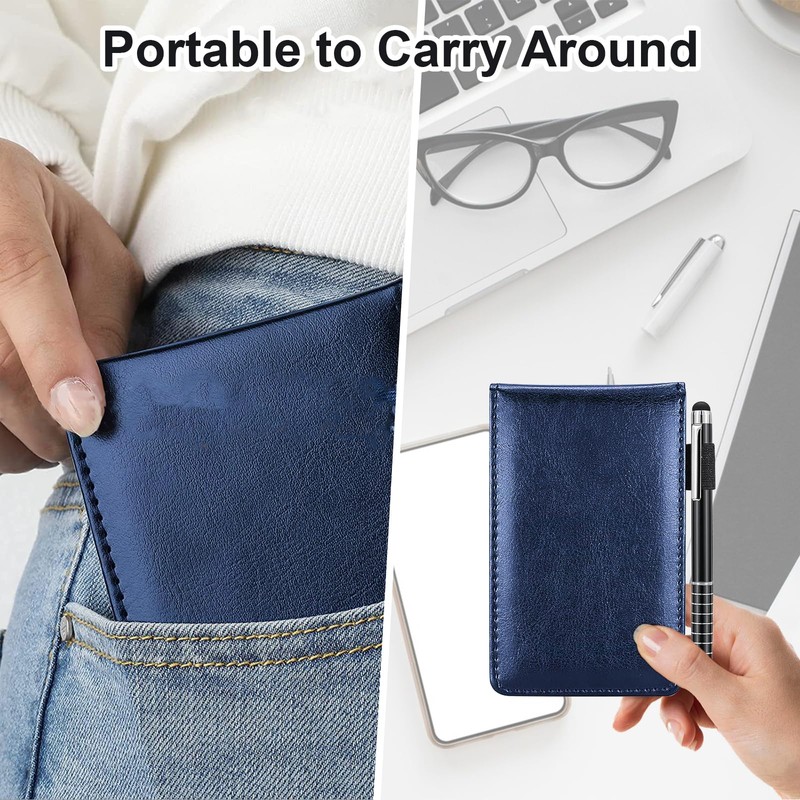 Marte Vanci Mini Pocket Notebook A7 Notepad Holder Memo Pad