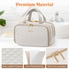 Lifewit Travel Toiletry Bag with Handle, Large Wide-Open Makeup Cosmetic