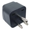 Australian/New Zealand to US/Canada Plug Adaptor, 3-pin AUS/China/New Zealand Plug