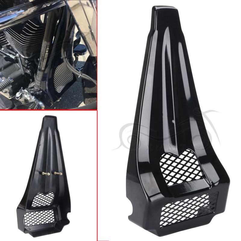 Unbranded Gloss Black Chin Spoiler Scoop For Harley Electra Street