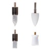 LINKYCARE Teeth Polisher Accessories,Tooth Polisher Replacement Brush Heads,4 Replacement Heads