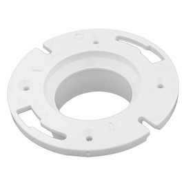 CHARLOTTE PIPE 4 x 3 DWV CLOSET FLANGE W/STOP HUB DWV (DRAIN, WASTE AND VENT) (1 Unit Piece)