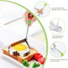 Fried Egg Mould, Pack of 8 Pancake Shape Egg Ring,