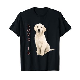 Labrador Retriever Shirt Women Men White Lab Mom Dad Dog Tee T-Shirt