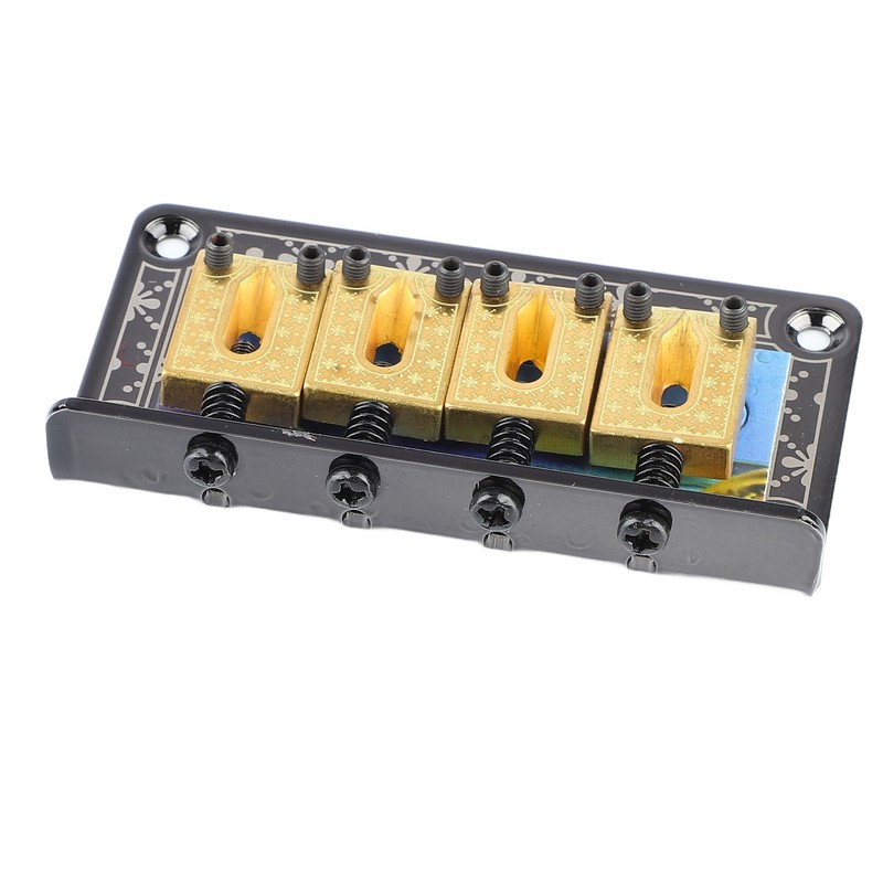 Guitar Fixed Bridge Electric Bass Hardtail Saddle Bridge Tool Metal
