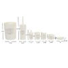 7-Piece Paris Bathroom Set (Beige), By Home Basics | Made
