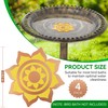 Saillong 4 Pack Bird Bath Copper Disk, Reinforced 99.99% Pure