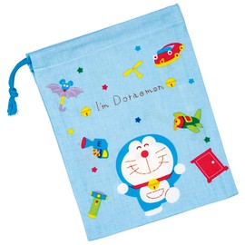 Skater KB63 Children's Lunch Box, Cup Bag, Made in Japan, Kids Doraemon, Gingham