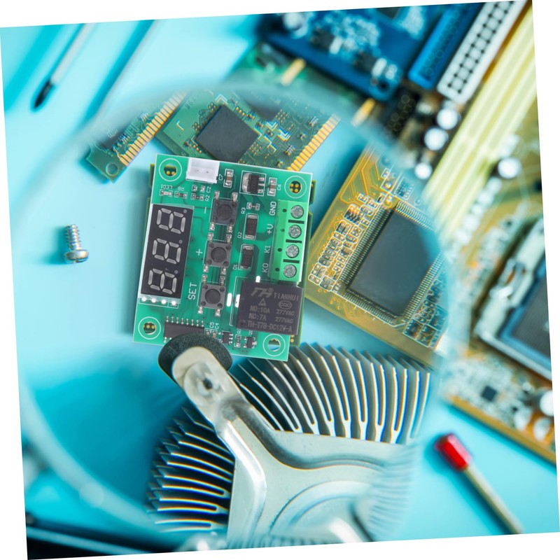 ULTECHNOVO 2pcs Digital Temperature Control Module Accuracy Intelligent Thermostat for