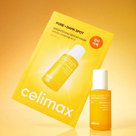 cellimax Celimax Brightening Pore Blemish Serum Mask 5 sheets / Niacinamide whitening moisture filling / 셀리맥스 브라이트닝 모공잡티 세럼 마스크 5매 / 나이아신아마이드 미백 수분충전