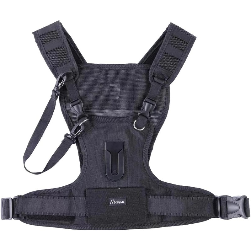 Nicama NC-VEST Dual Multi Camera Carrier Chest Harness Vest for