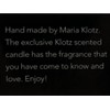 Klotz TechniPlate Scented Candle with Famous Estorlin Scent - 2