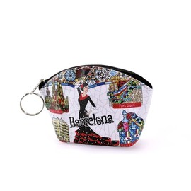 BDM Barcelona Wallet, Park Güell Wallet, Various Models of Travel Souvenirs, Sagrada Familia, Gaudí Mosaic, Barcelona Souvenir