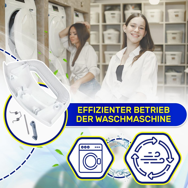 Washing Machine Door Handle Set Genuine Code C00507932 C00287785 C00285747