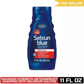 Selsun Blue Maximum Strength Antidandruff Shampoo