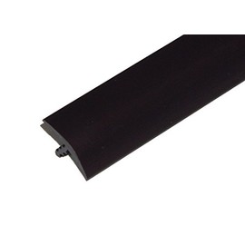 T-Molding.com 20ft Roll of Black 3/4" Plastic Tee Moulding for Arcade Game Cabinets, Counters, Shelves, or Tables