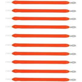 Juroicessry 10pcs Red Edison Bulb LED Filament Lamp Parts DC3V DC16V LED Chip Incandescent Light Accessories Diode LED Bulbs for Repair LED Bulb Tubt