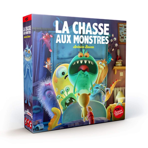 La Jagd aux Monsters - Asmodee - Gesellschaftsspiel - Kinder - kooperatives Gedächtnisspiel