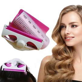 Silicone Temperature Variation Curling Iron,Gradually Change According to Temperature Aluminum Cable Material Temperature Change Heat Preservation Silicone Pad Hair Rollers