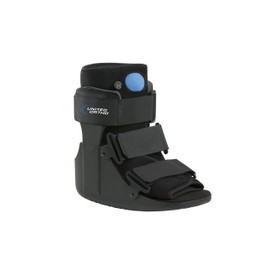 United Ortho USA14111 Short Air Cam Walker Fracture Boot, Extra Small, Black