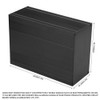 Acogedor Black Aluminium Case Non Waterproof 82.2 x 145 x