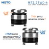 PRV Motorcycle Bullet Tweeter 2.25" Short Horn 120 Watts 4