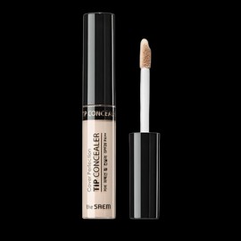 Lucky Company Global The Saem Cover Perfection Tip Liquid Concealer 6.5g Ice Beige 1ea / 더샘 커버 퍼펙션 팁 리퀴드 컨실러 6.5g 아이스베이지 1개