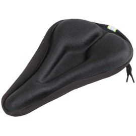 DIGIFLEX Soft Gel Seat Cover - Padded Cushion for Extra Comfort - Suitable for Bicycle, Road Bike, Mountain Bike - 19cm x 26cm x 4cm