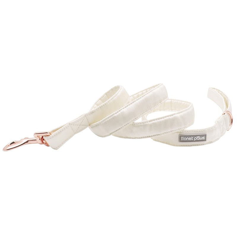 Lionet Paws Dog Leash - Off White Leash for Small