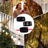 2 PCS 3 Terminal Electrical Junction Box Flex Connector Black