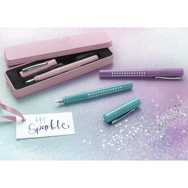 Faber-Castell Fountain Pen Sparkle Ocean - F Nib