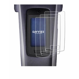 Savvies Pack of 6 Screen Protectors for TQ HPR50 E-Bike System Ultra Transparent