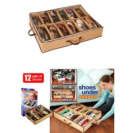 Shoe Storage Cover - Underbed Cover