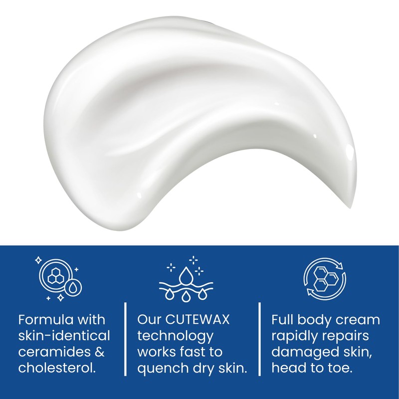 Cutemol CM Emollient Cream - Natural Beeswax & Ceramides for
