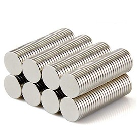 eokoaiee 45 pcs 12x1mm Refrigerator Magnets Fridge Magnet Office Magnets Whiteboard Magnets